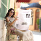 Noor Luxe Chikankari 3-Piece Unstitched Lawn Embroidered Suit (D6 - A)