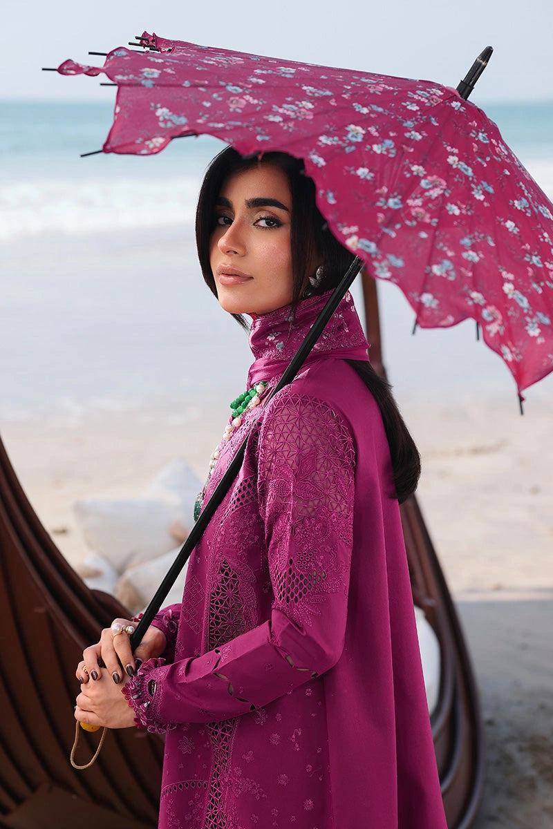 QALAMKAR Sahil | Luxury Chikankari Embroidered 3PC Lawn Suit | – Premium Festive Collection | ZARA