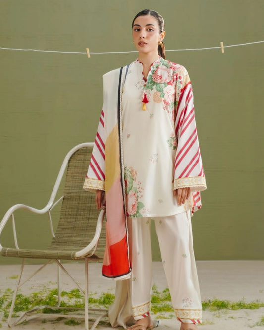COCO Prints | 3-Piece Digital Printed Lawn Suit | (Unstitched)  ZEYA-1A