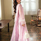 AZURE - EID ENSEMBLES unstitch chiffon 3 pc suite (Wisteria)