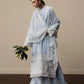 ZSJ SATORI – Stillness & Luxury | Embroidered Pima Lawn Unstitched 3-Piece Suit AOYOMI-D1