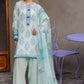 Signature Prints By Nurèh – Printed Lawn 3 Piece Unstitched Suit with Chiffon Dupatta (SP-158)