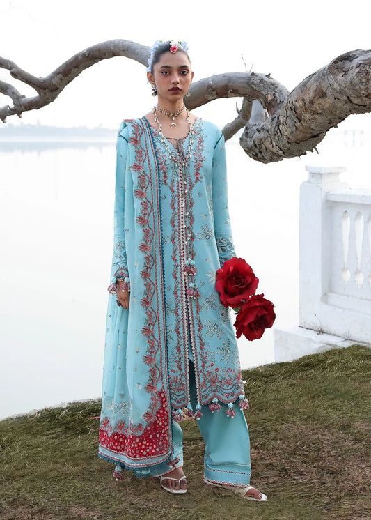 Hussain Rehar Luxury Lawn by Sepher – 3 Piece Unstitched Suit