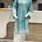 Bin Ishaq Embroidered Lawn Stitched 2 Piece Suit