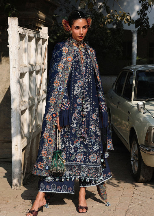 Hussain Rehar Luxury Lawn by Amalfi – 3 Piece Unstitched Suit