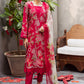 Signature Prints By Nurèh – Printed Lawn 3 Piece Unstitched Suit with Chiffon Dupatta (SP-160)