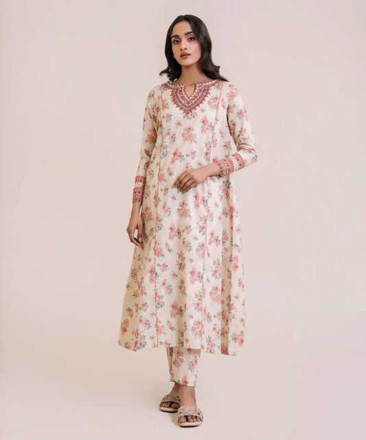 Sapphire Embroidered 2pc Lawn