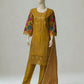 Pasand of Lahore 3-Piece Premium Viscose Suit – Mustard (PL-359)