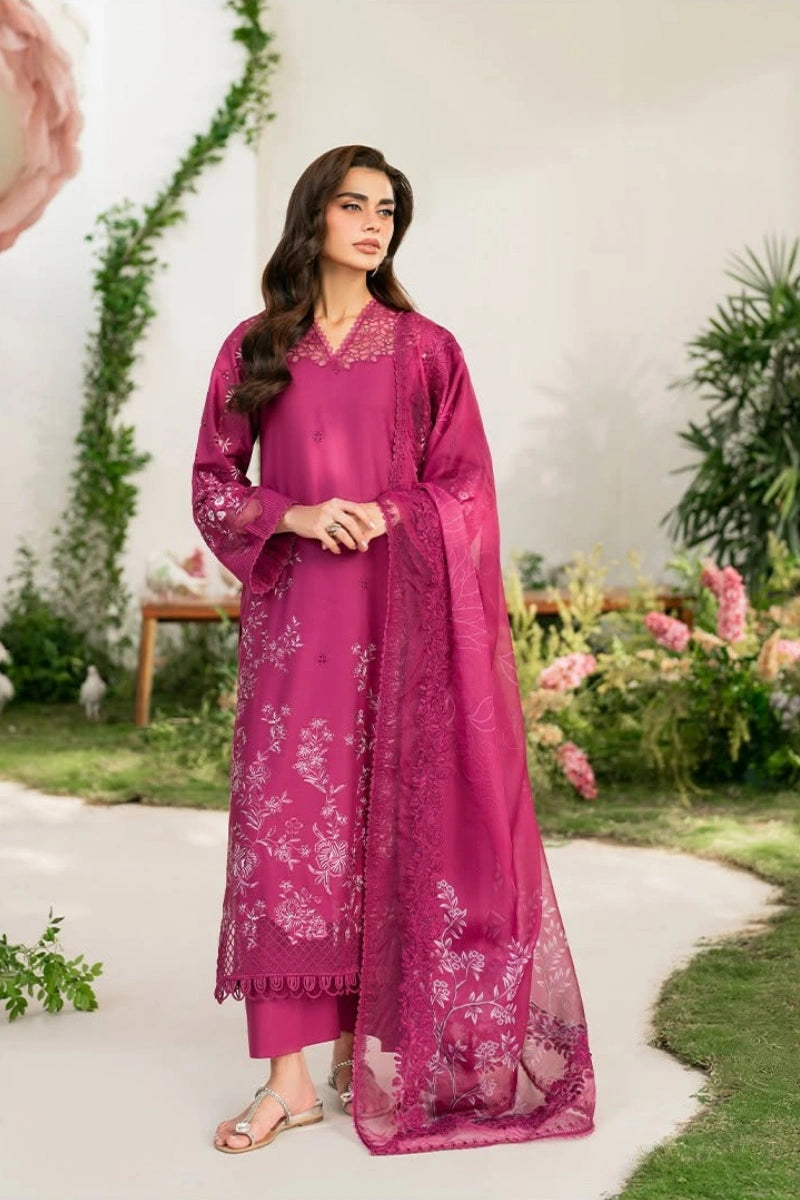 Iznik  Festive 3-Piece Lawn | Embroidered & Printed Ready-to-Wear