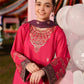 Garnet Embroidered Lawn Stitched 3 Piece Suit (Marshmallow) | Summer Collection 2026