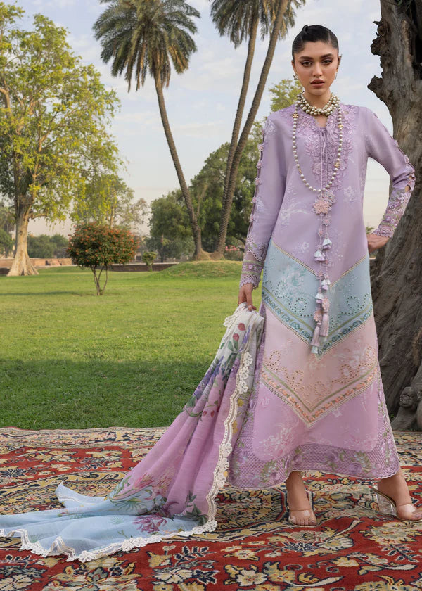 Saira Shakira by Bloom Unstitched Suite Lawn 26 (AVA 1B)