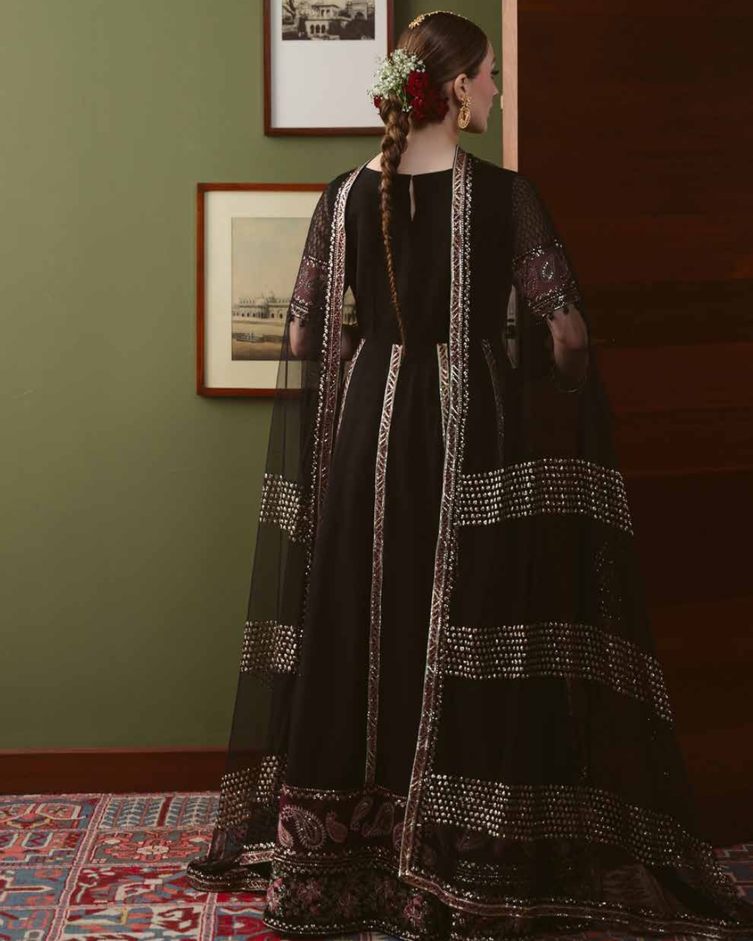 Elaya by Nureh Embroidered Luxury Chiffon Unstitched 3 Piece Suit (NEL-95)