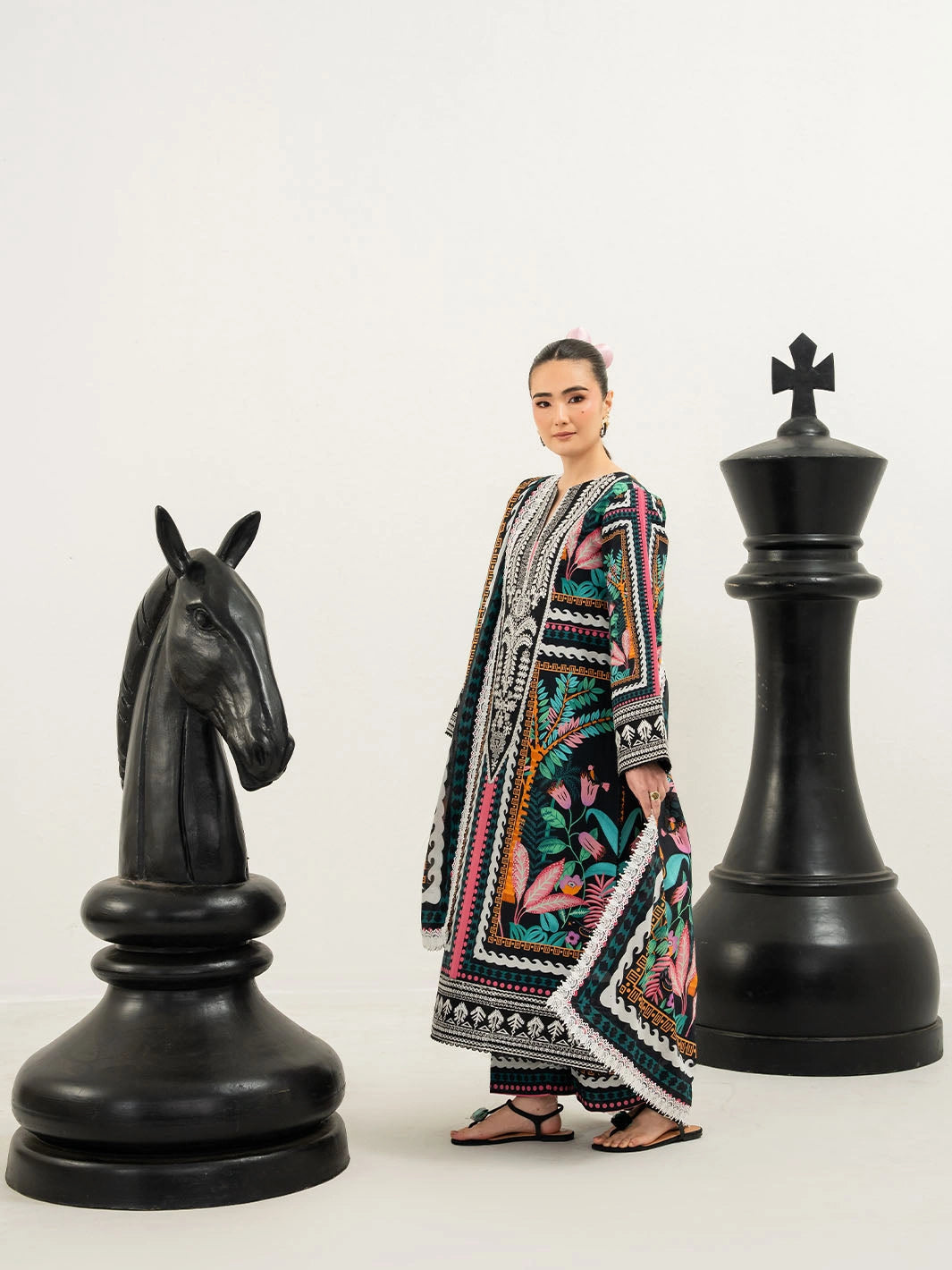 Annaya by Mahnur | Embroidered Lawn Unstitched 3-Piece Suit A-020