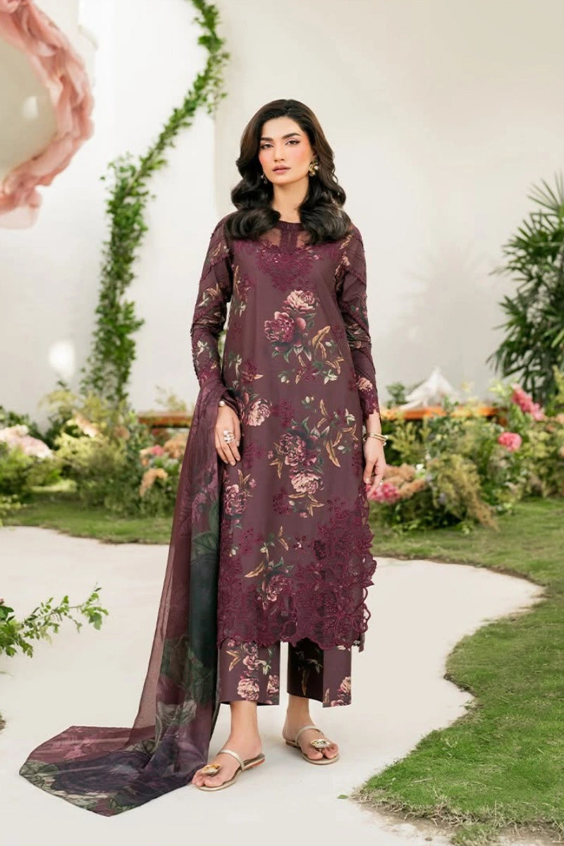 Iznik  Festive 3-Piece Lawn | Embroidered & Printed Ready-to-Wear