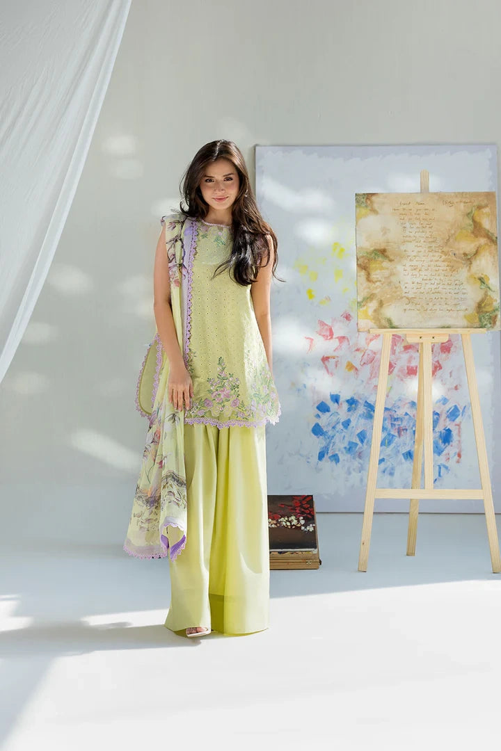 Sobia Nazir VITAL Embroidered 3 Piece Unstitched Lawn Suit (V-11A)