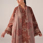 Iznik spring summer Rust Embroidered Lawn 3 Piece stitched Suit (SS-02)