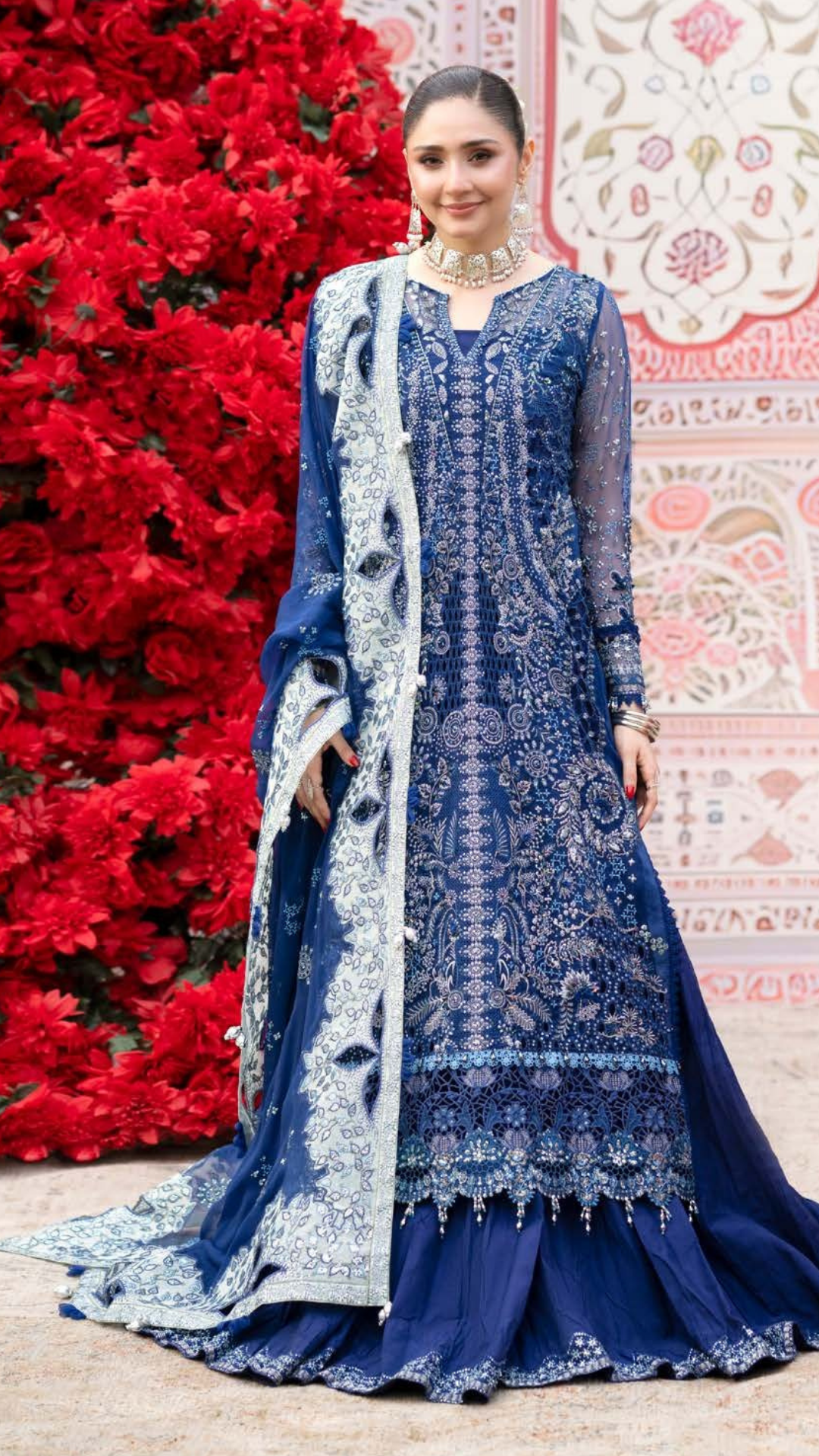 Nureh Jhoomro Embroidered Unstitched 3 peice Luxury Formals suite 2026 (NL-99)