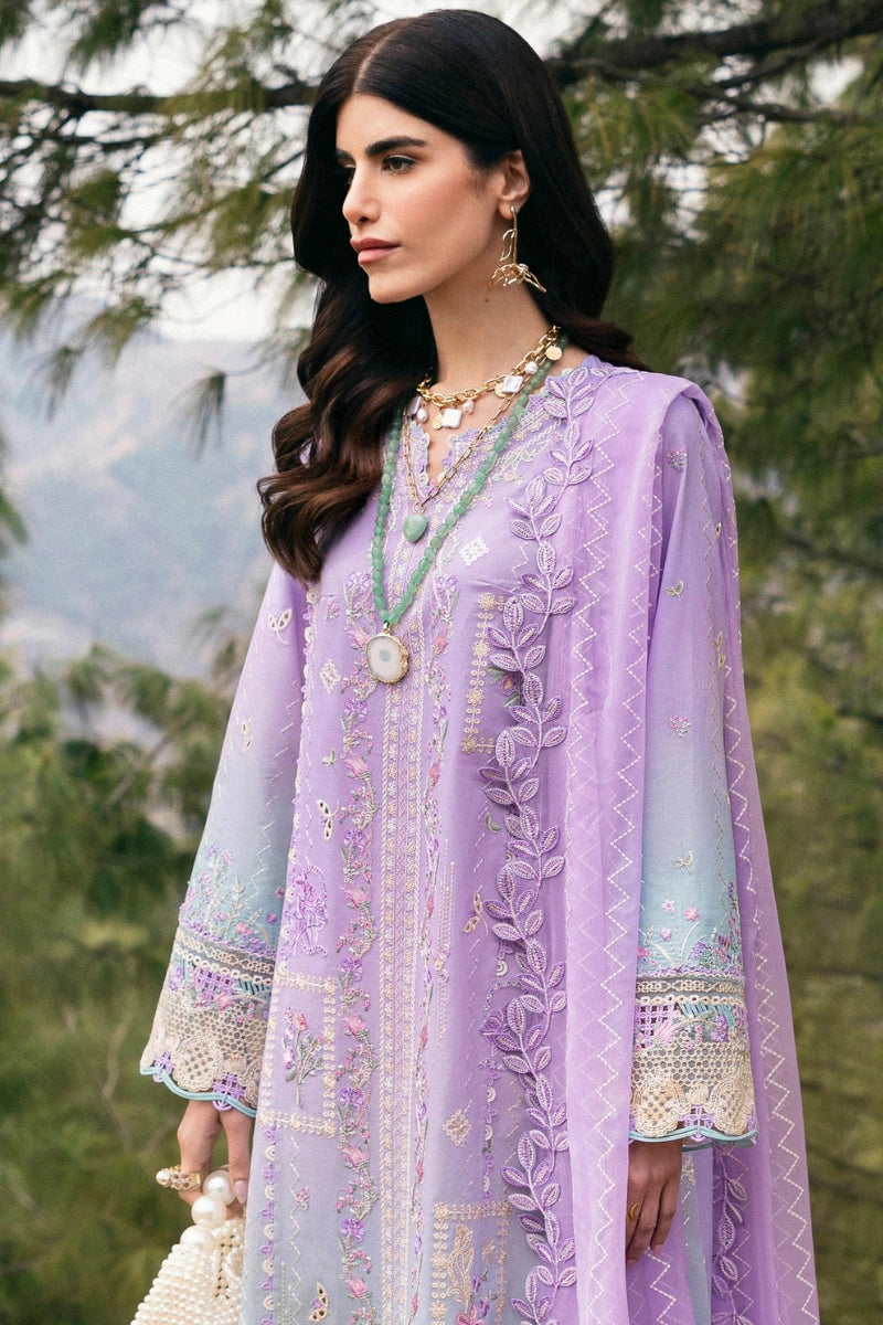 Qalamkar Qlinekari Inlays – Chikankari Embroidered Lawn Ready to Wear (DC #05)