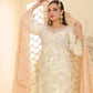 Tawakkal Embroidered Bamber Chiffon Suit With La Bella Viscose Jacquard Trouser D-006