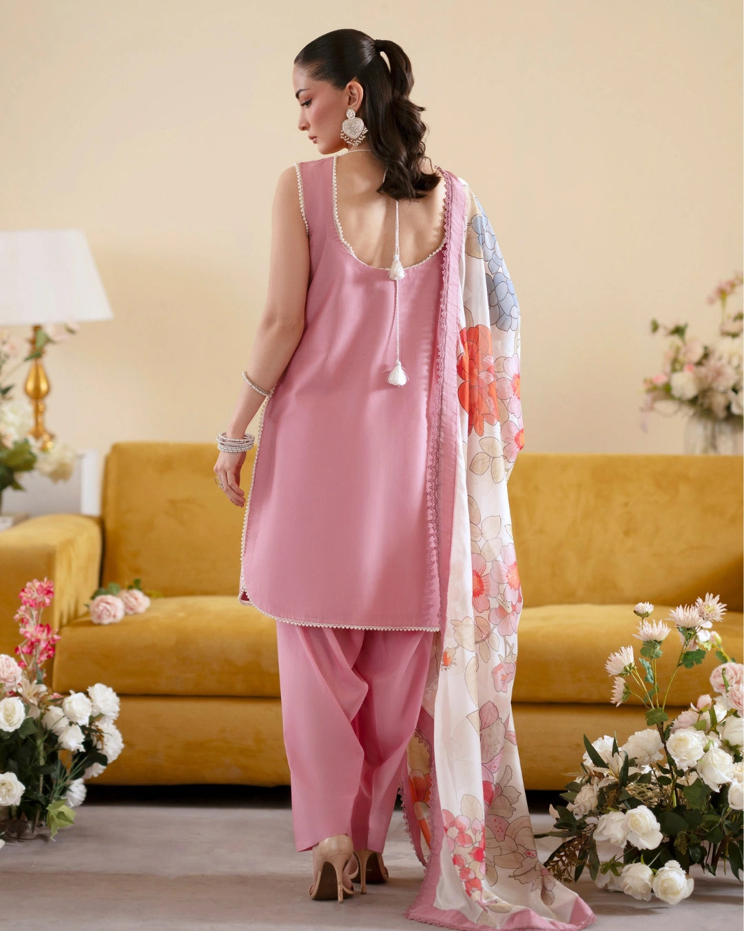 Ember lawn 26 by mahnur stitched (EM-007)