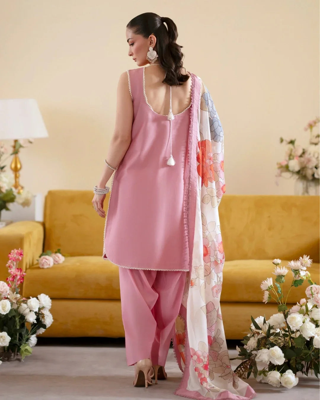 Ember lawn 26 by mahnur stitched (EM-007)