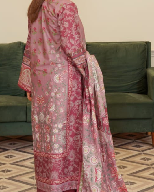 Hayat Luxury Printed 3 Piece Stitched Suit