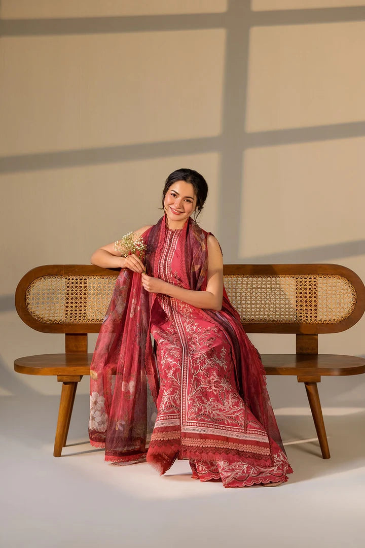 Sobia Nazir VITAL Embroidered 3 Piece Unstitched Lawn Suit (V-12A)