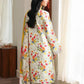 NISSA Floral Symphony – Embroidered & Printed Lawn Suit by Rajbari (Unstitched) 06