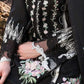 Hemline By Mushq - Secret Garden 26 Unstitched Suit (Nightshade Bloom)