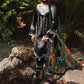 Hemline By Mushq - Secret Garden 26 Unstitched Suit (Nightshade Bloom)