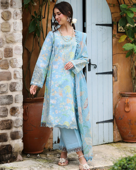 Rang Rasiya – Lifetime Collection Unstitched 3PC Suit GARDENIA