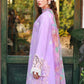 Hemline By Mushq - Secret Garden 26 Unstitched Suit (Dewspell)