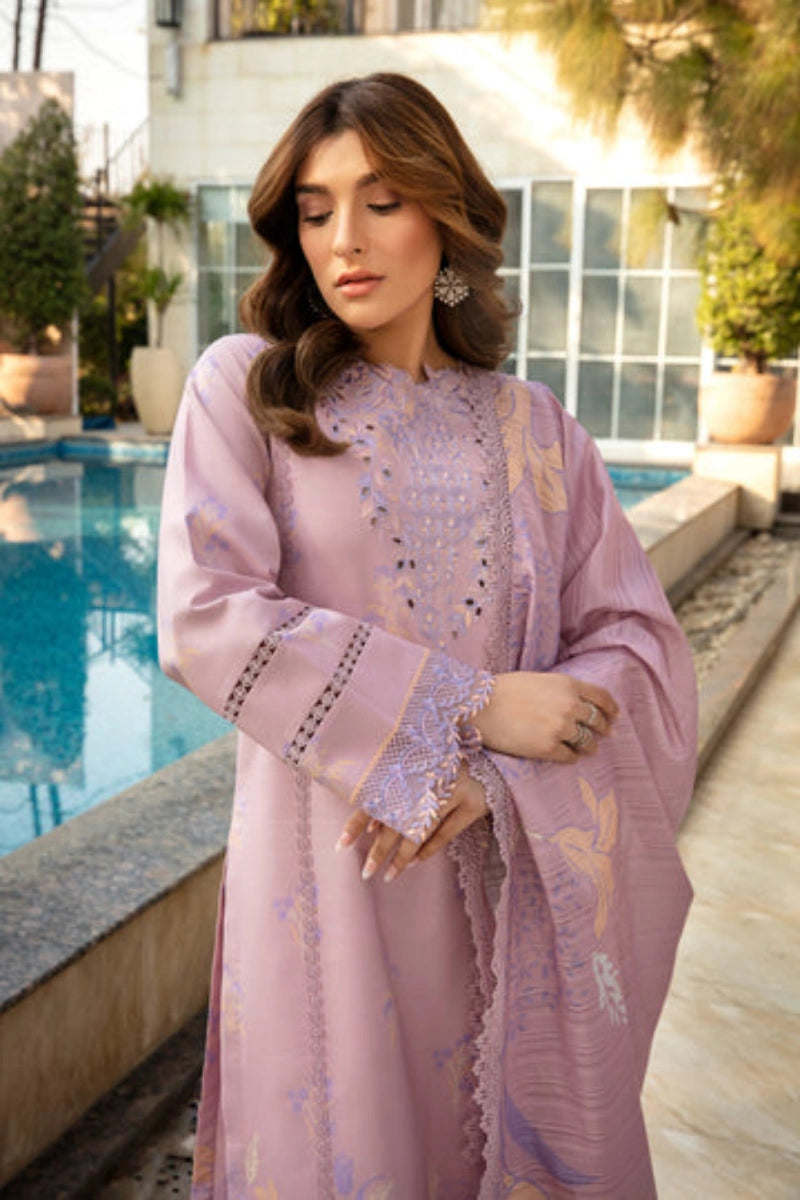 Rangrasiya Daniya | Printed Lawn Embroidered Ready-to-Wear Suit