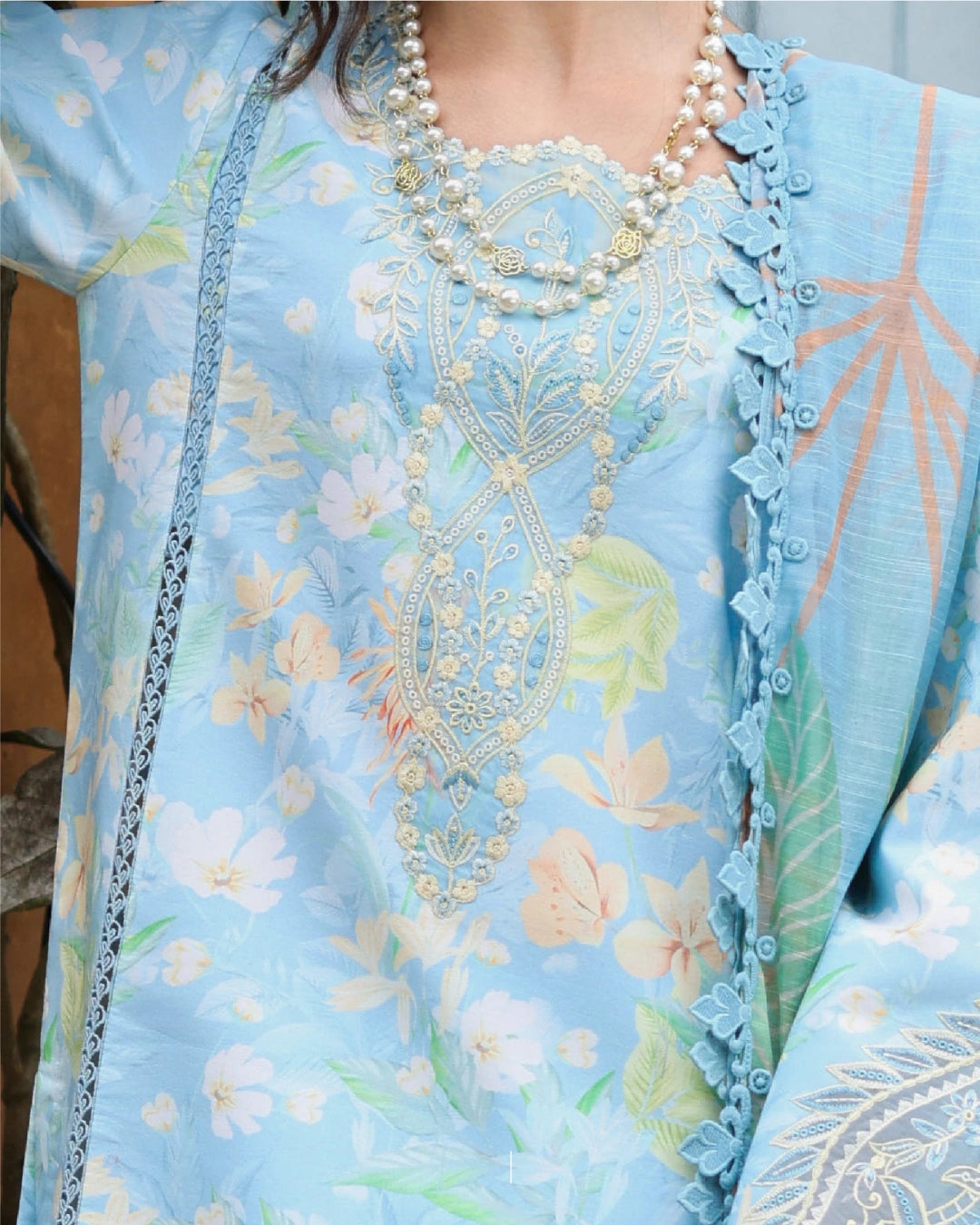 Rang Rasiya – Lifetime Collection Unstitched 3PC Suit GARDENIA