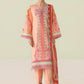 Roheenaz Rosette 3-Piece stitched Lawn Suit (Warm Horizon)