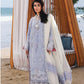 Qalamkar 3-Piece Chikankari Embroidered Luxury Lawn Suit (Unstitched) SA #08