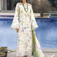 Flow By Crimson Unstitched Embroidered 3 Piece Suit Tropic Tease - D4A (Opal)