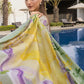 Flow By Crimson Unstitched Embroidered 3 Piece Suit Tropic Tease - D4A (Opal)