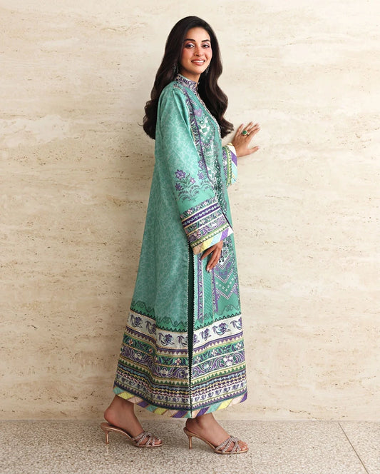 Hemline by Mushq Nirvana 26 Embroidered 3-Piece Unstitched Suit (Main Character)