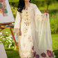Rang Rasiya- Embroidered Lawn 3PC Unstitched Suit with Net Dupatta (Hania)