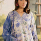 NUREH BLOOM Embroidered & Printed Doriya Lawn 3 Piece Unstitched Suit (BL-16)
