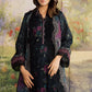 NUREH BLOOM Embroidered & Printed Doriya Lawn 3 Piece Unstitched Suit (BL-18)
