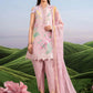 MariaB MBasics-Embroidered Lawn 3 Piece Unstitched Suit with Chiffon Dupatta (D4A)