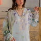 Nureh Embroidered & Printed Lawn paired Stitched 3 Piece Suit (NP-807)