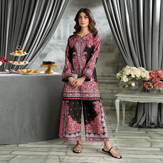 REGALIA Lawn RTW Printed Co-Ord Set – 2 Piece | CB1-4