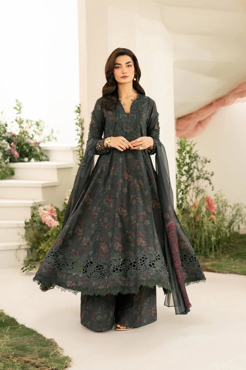 Iznik IFE-08  Festive 3-Piece Lawn | Embroidered & Printed Ready-to-Wear