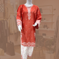 Bin Ishaq Embroidered Lawn Stitched 2 Piece Suit