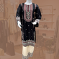 Bin Ishaq Embroidered Lawn Stitched 2 Piece Suit