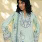 Qalamkar Qprints | Digital Printed Lawn Chikankari Embroidered  Suit |ASHA