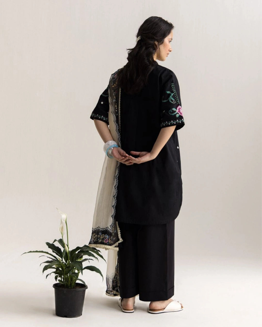 Coco By Zara Shahjahan Embroidered Lawn 3-Piece Unstitched Suit (Ines-6A)